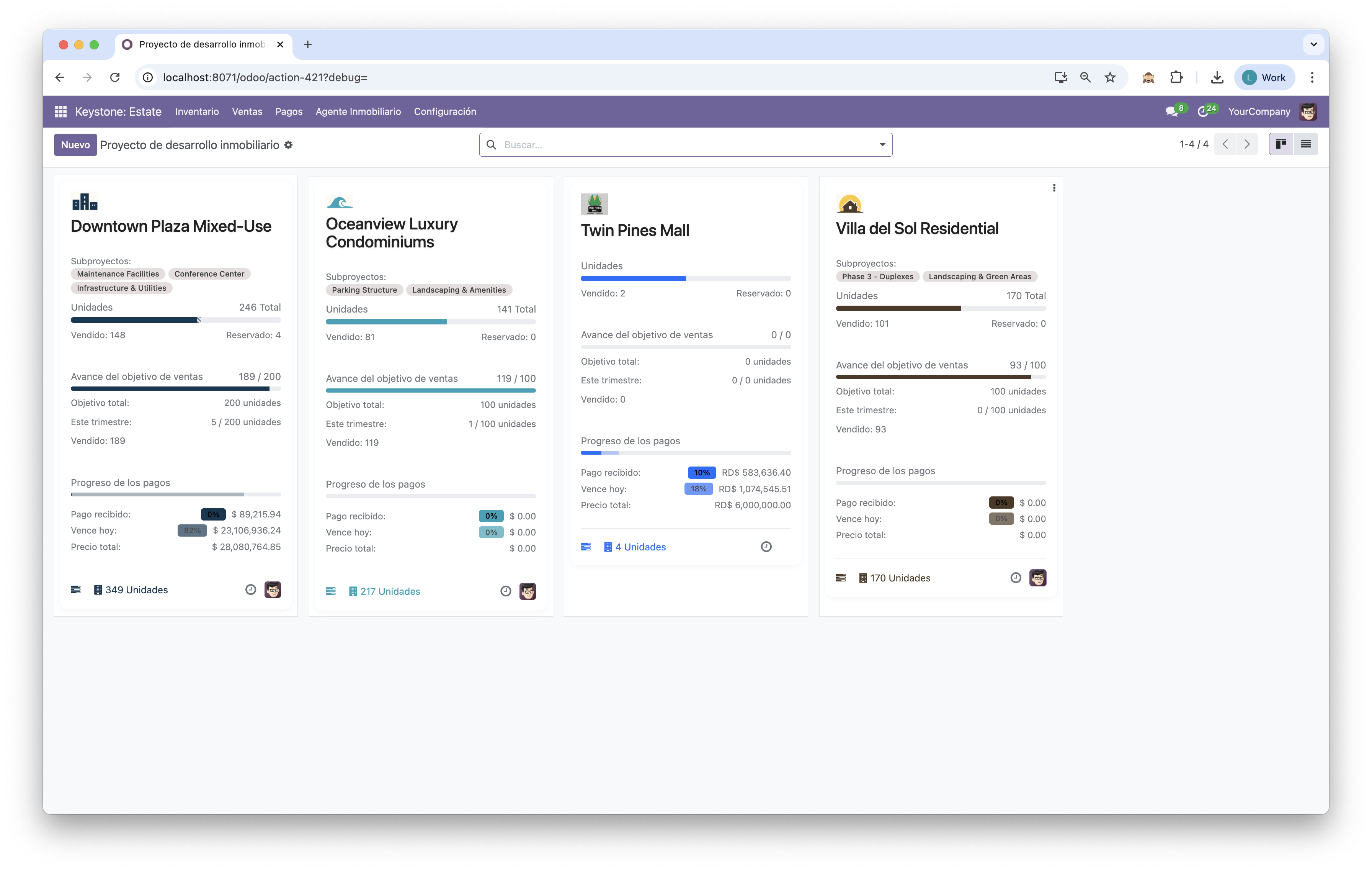 Projects Kanban